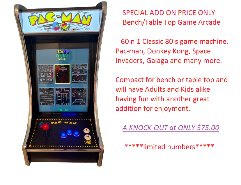 Arcade hire